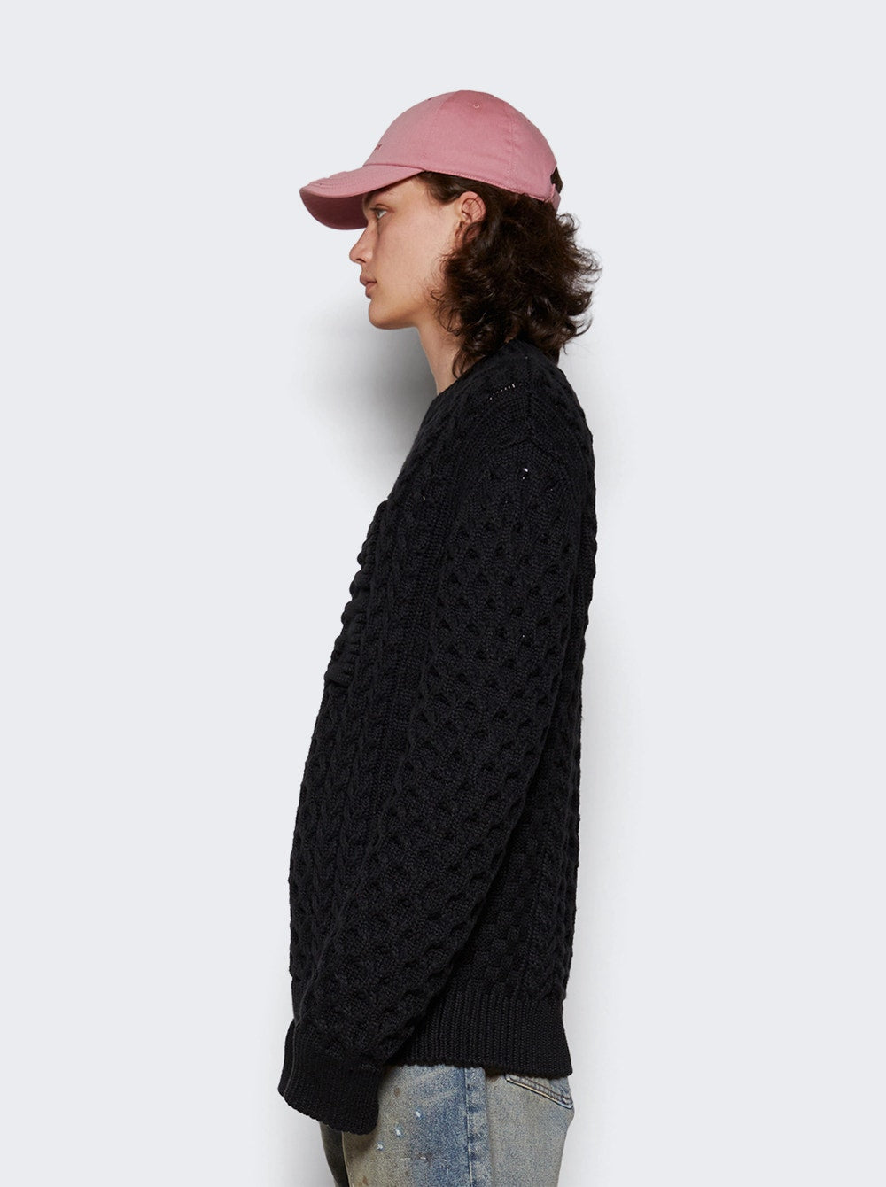 Men | Givenchy | 4g Cable-knit Sweater | Black