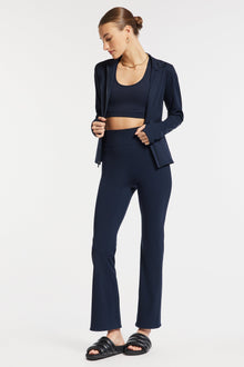 Bandier | Encore Full Zip Jacket | Navy Blazer