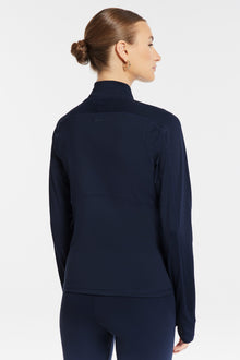 Bandier | Encore Full Zip Jacket | Navy Blazer