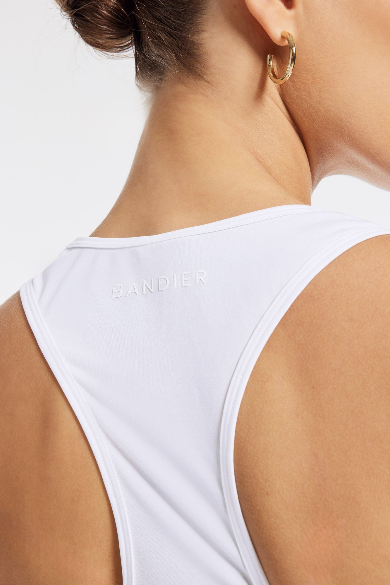 Bandier | Featherweight Tank | White
