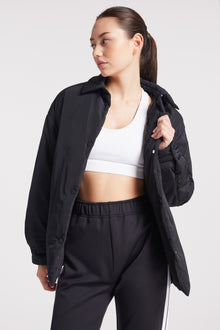 Bandier | Classic Coaches Jacket | Black