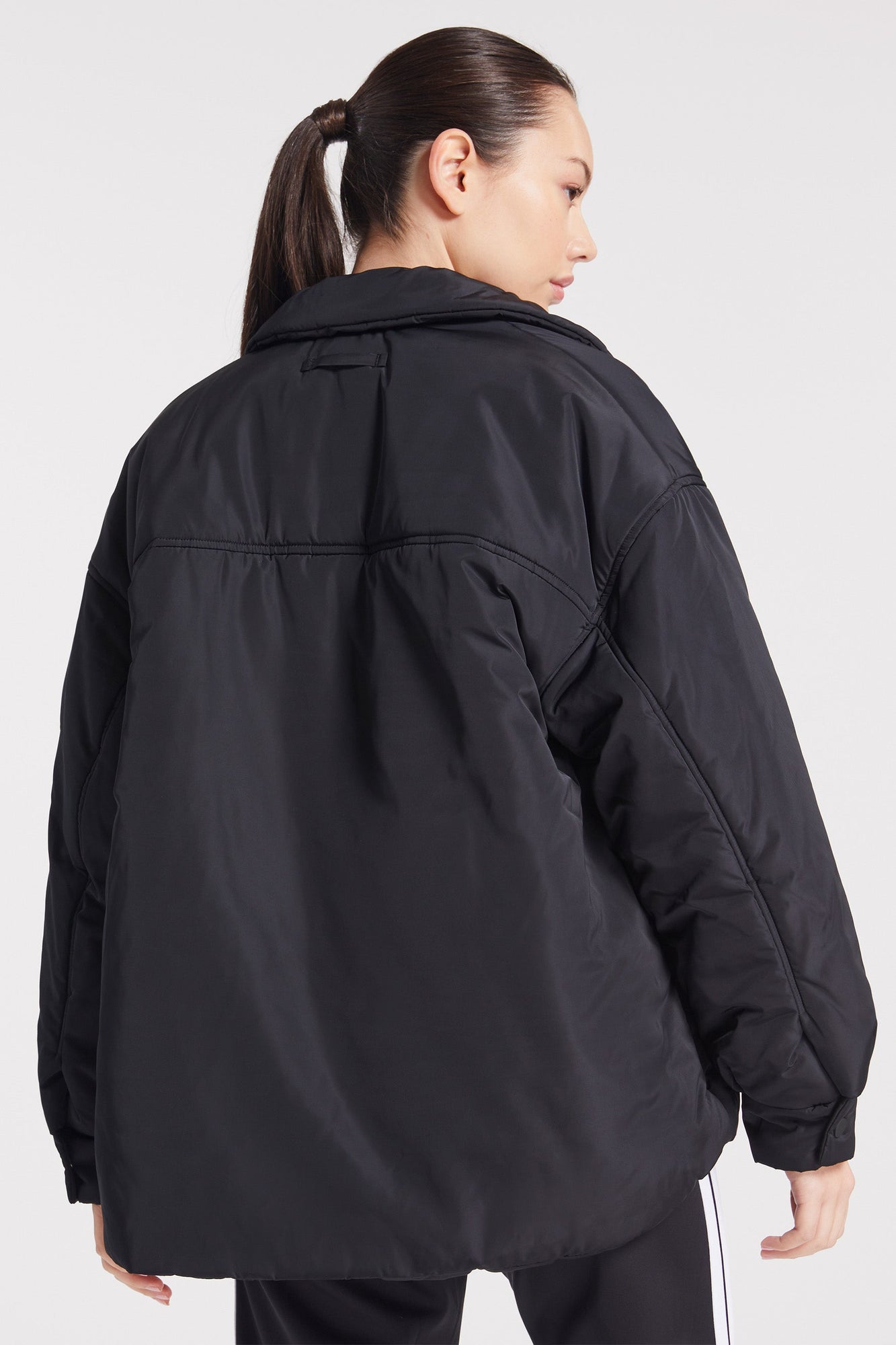 Bandier | Classic Coaches Jacket | Black