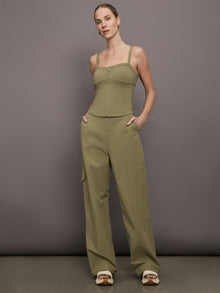 Bandier | Quincy Cargo Pants | Aloe