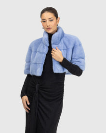 Mink Bolero | Lavender