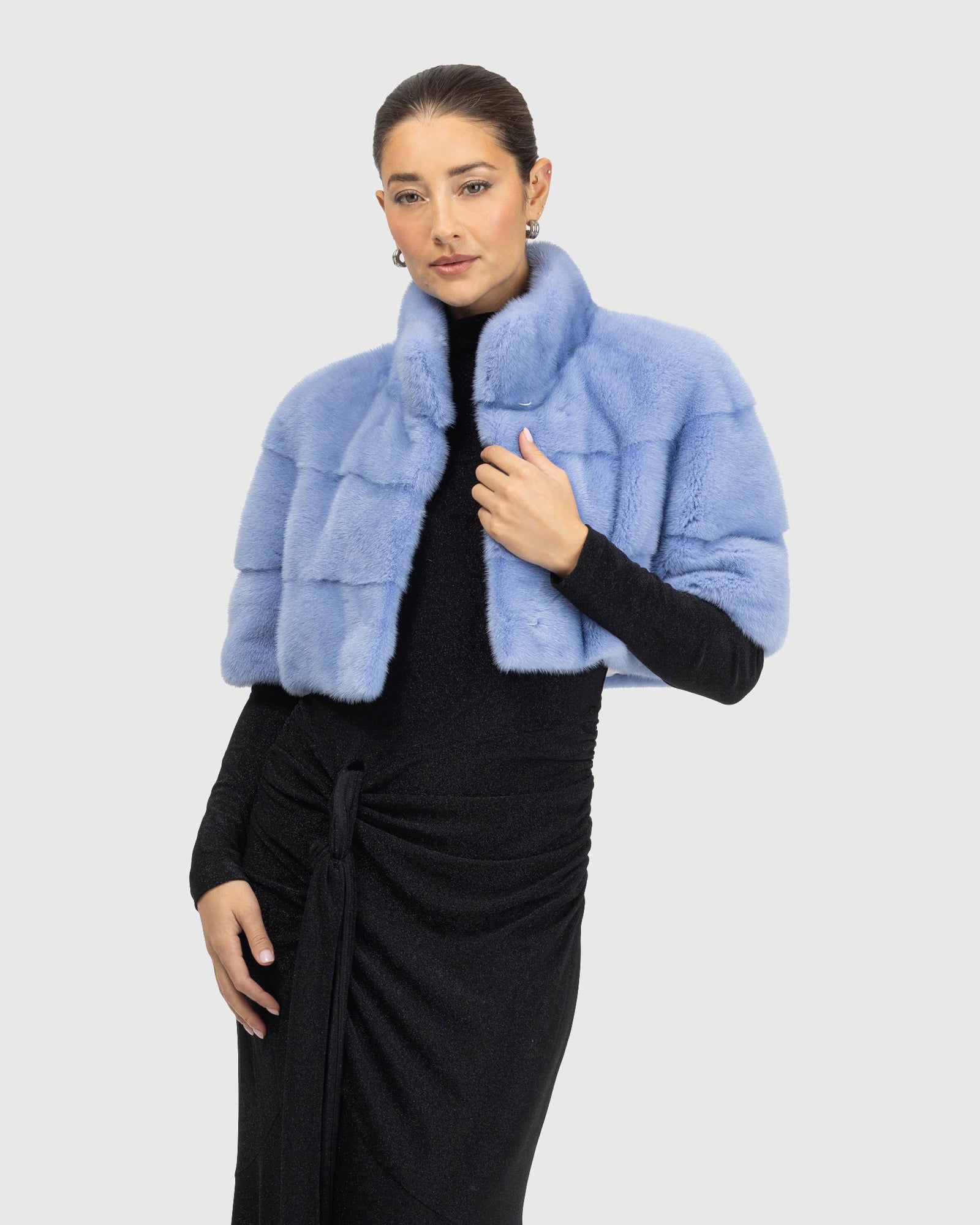 Mink Bolero | Lavender