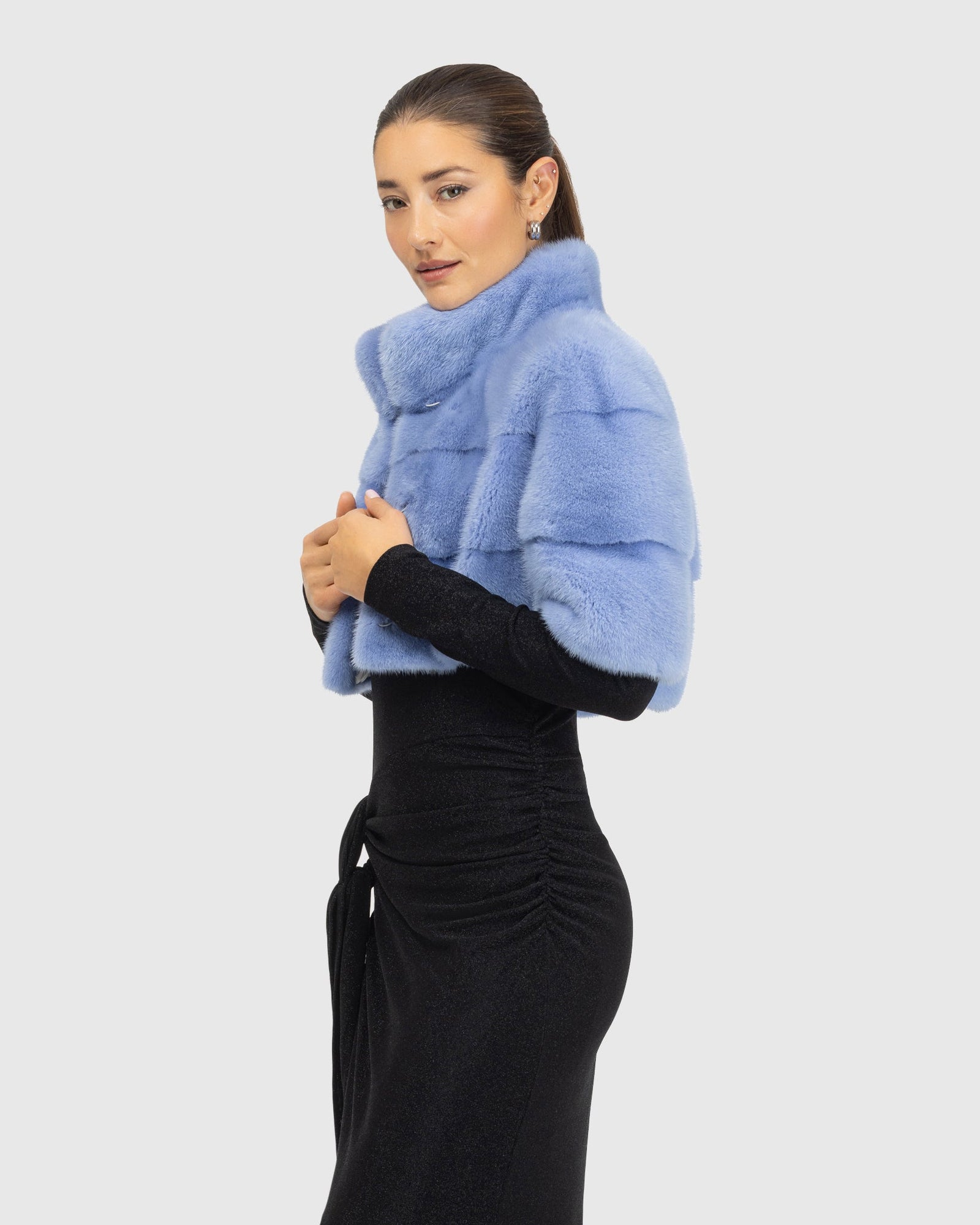 Mink Bolero | Lavender