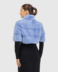 Mink Bolero | Lavender