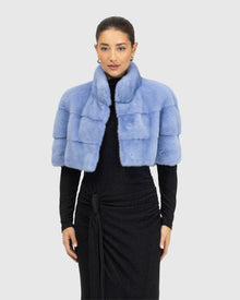 Mink Bolero | Lavender