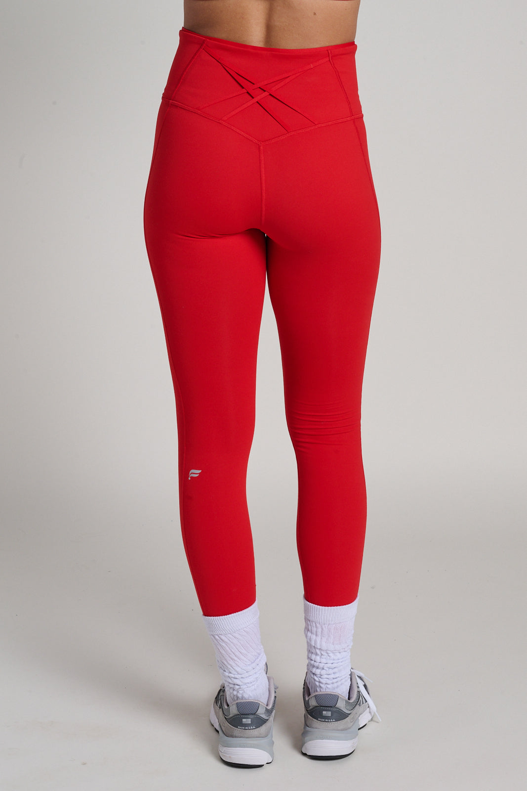 Fabletics | Boost Powerhold High-Waisted Legging | Heated Red