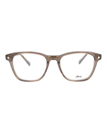 Brioni Square Acetate Optical Frames | Brown