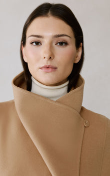Britta-U Double Face In Wool | Teak