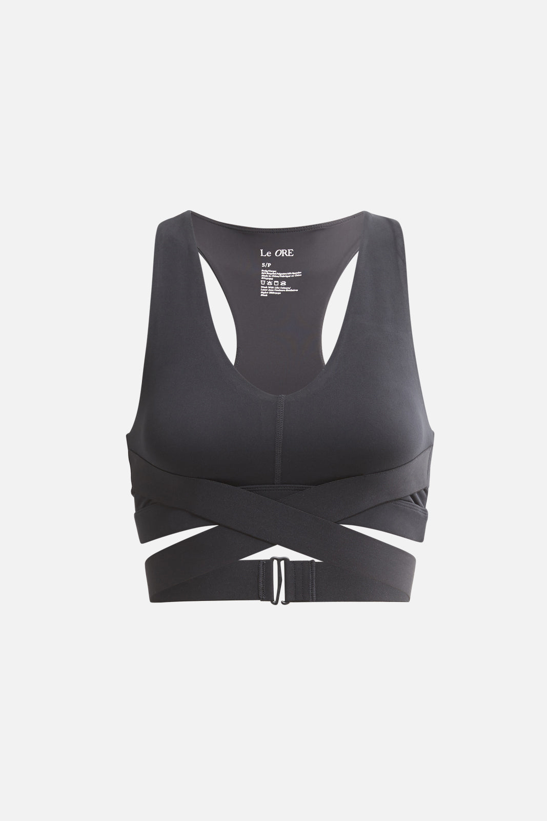 Le Ore | Corso Crossover Bra | Black