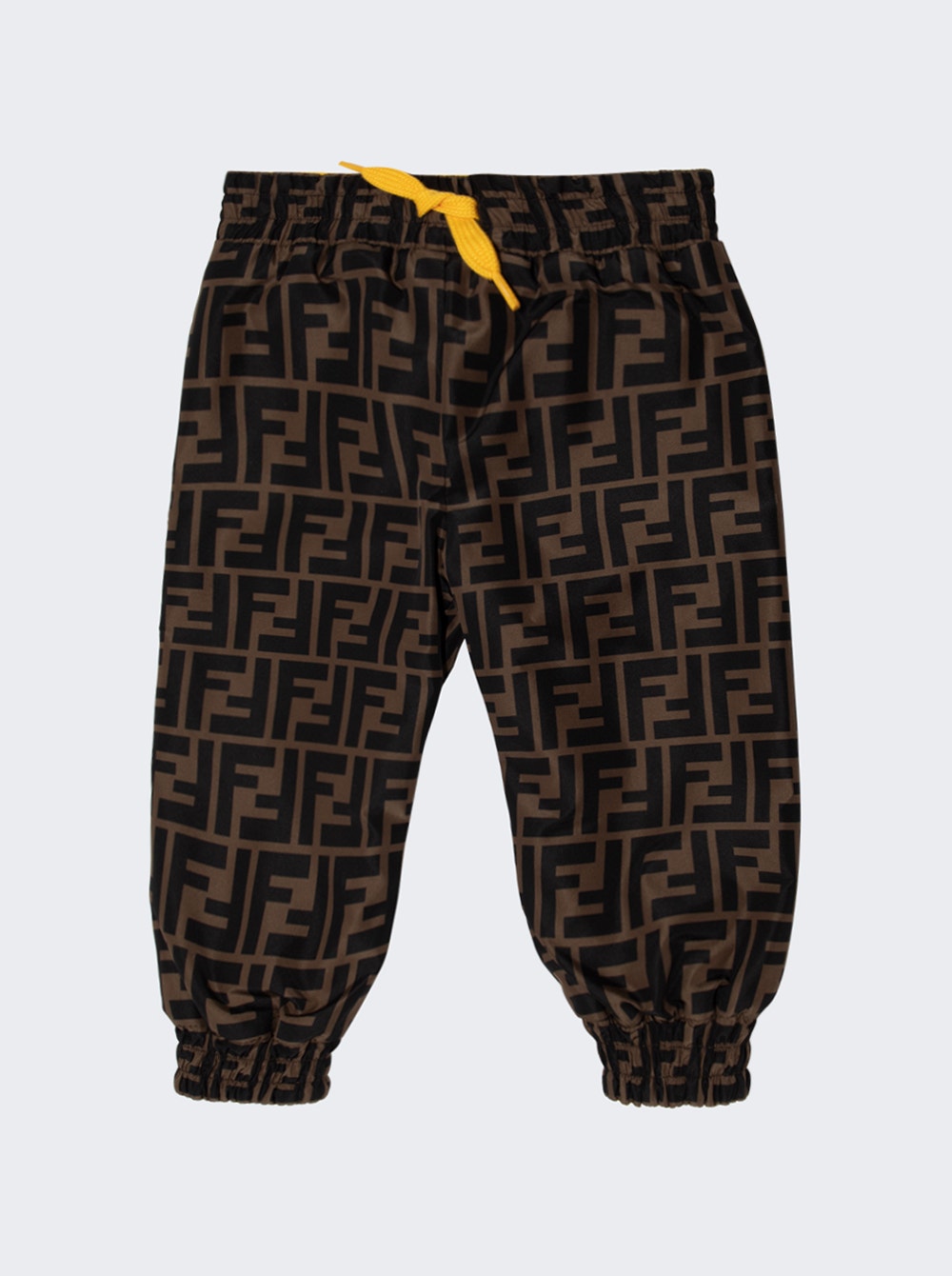 Kids | Fendi Kids | Kid's Ff Logo Sweatpants | Yellow