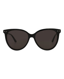 Bottega Veneta | Women | Cat Eye Acetate Sunglasses | Black