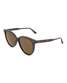 Bottega Veneta | Women | Cat Eye Acetate Sunglasses | Havana