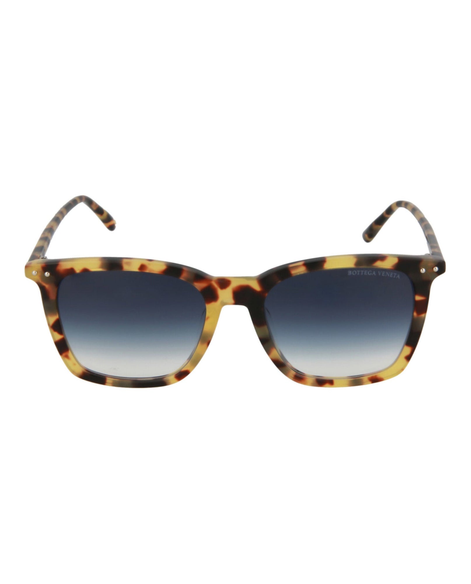 Bottega Veneta | Men | Square Acetate Sunglasses | Havana