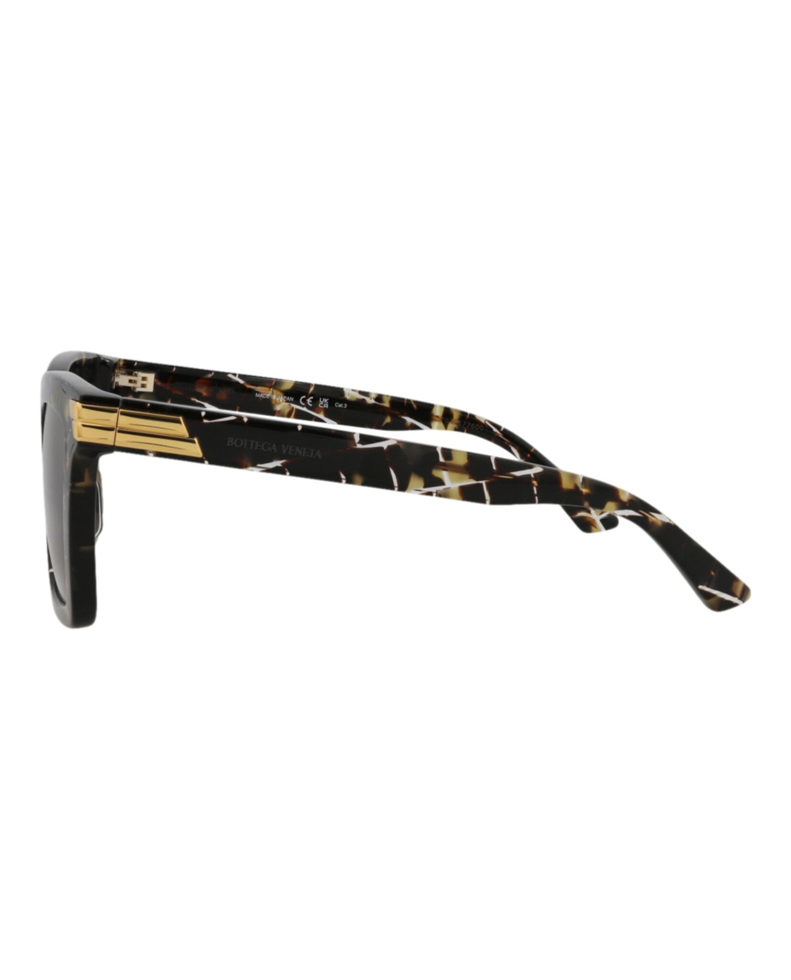 Bottega Veneta | Women | Square Acetate Sunglasses | Havana