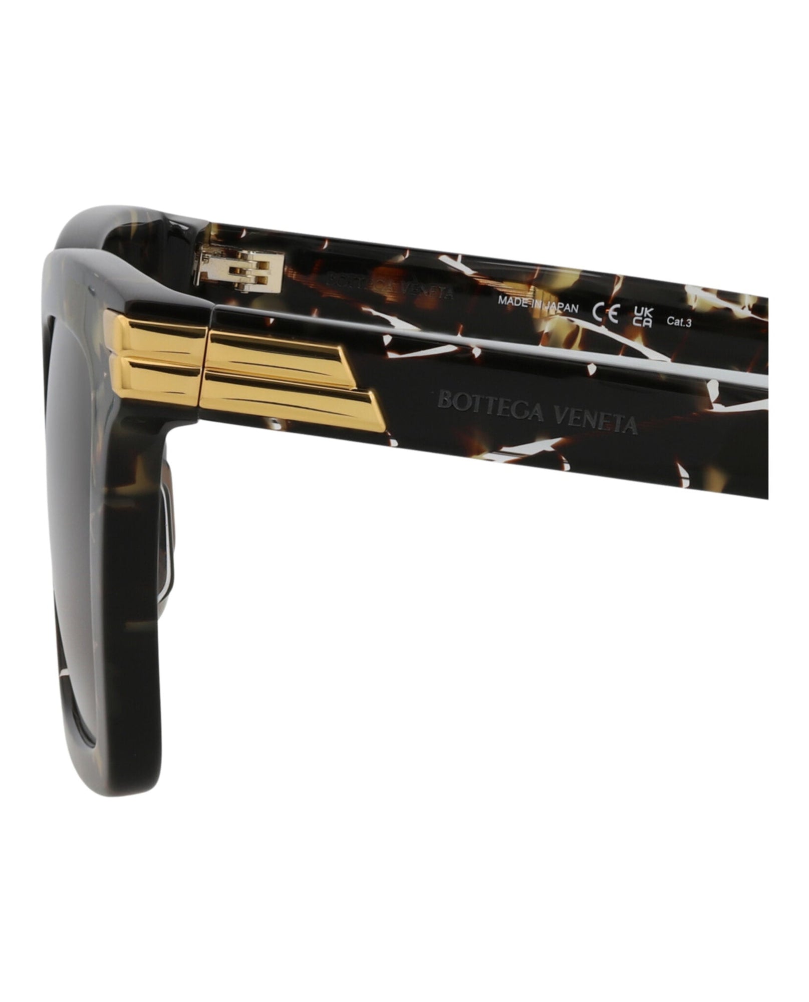 Bottega Veneta | Women | Square Acetate Sunglasses | Havana