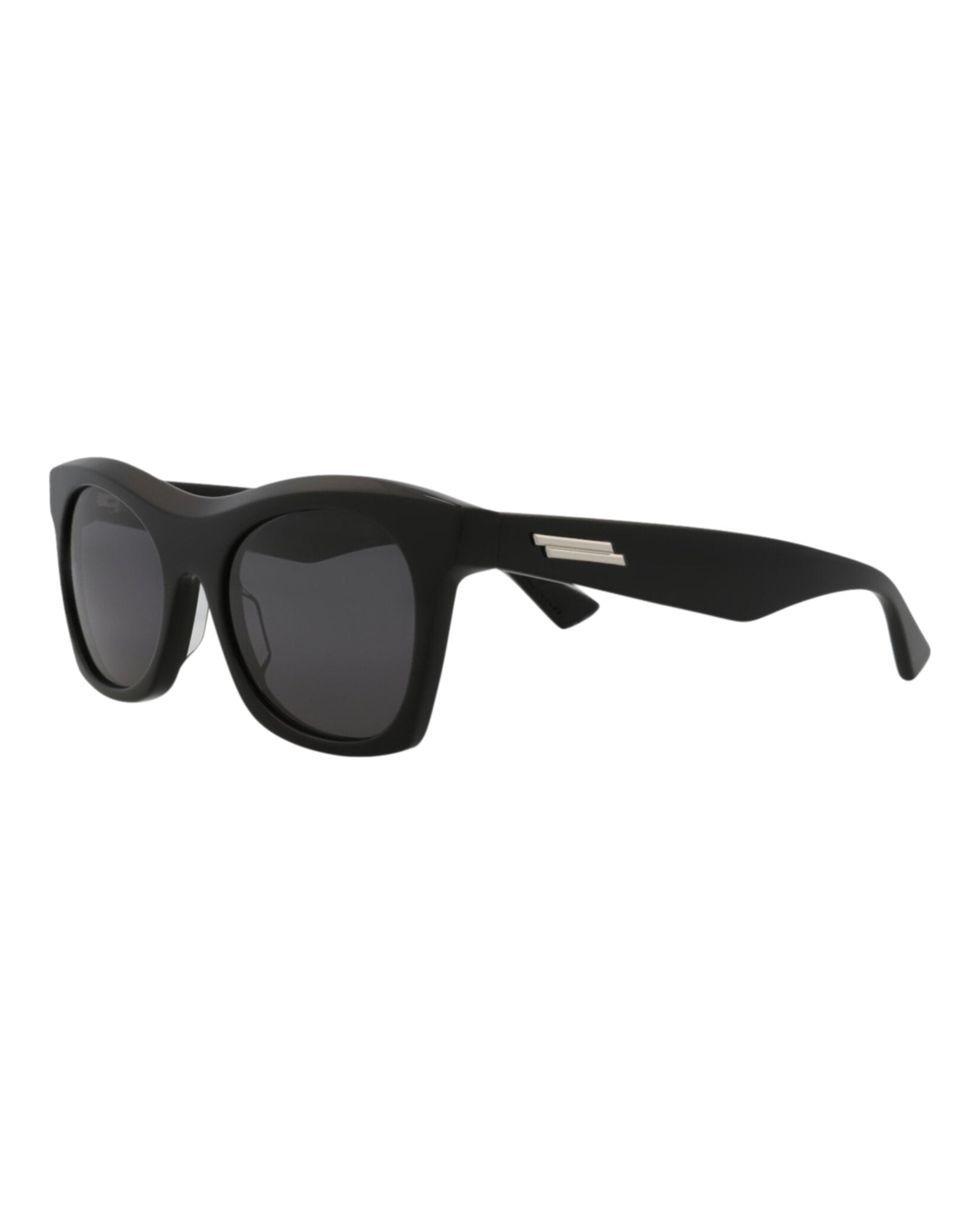Bottega Veneta | Unisex | Square Acetate Sunglasses | Black