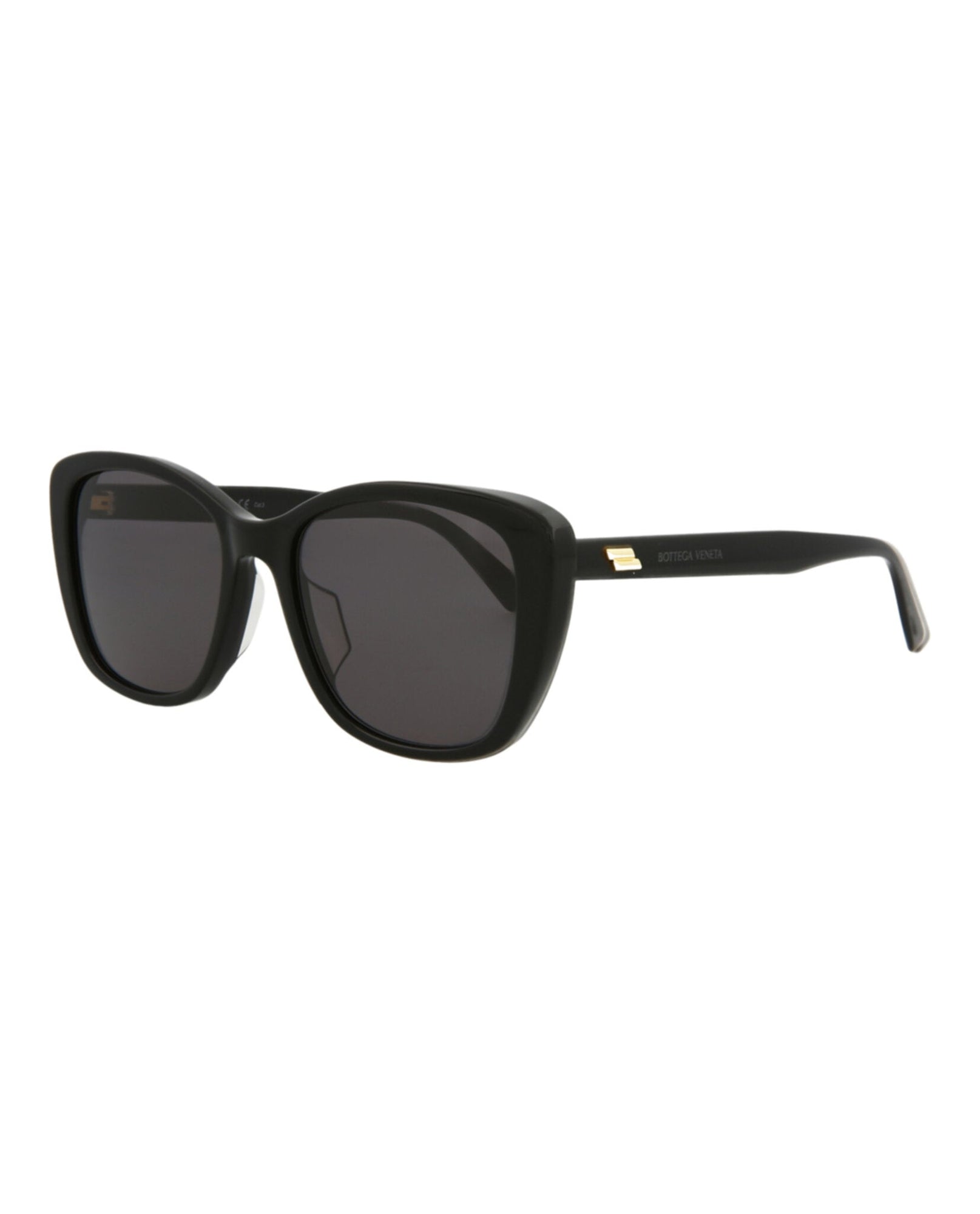 Bottega Veneta | Women | Cat Eye Acetate Sunglasses | Black