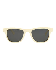 Bottega Veneta Square Acetate Sunglasses | Ivory