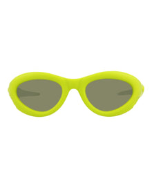Bottega Veneta | Unisex | Oval Injection Sunglasses | Green