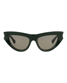 Bottega Veneta | Women | Cat Eye Recycled Acetate Sunglasses | Green