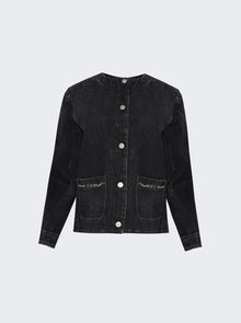 Givenchy | Collarless Chain Jacket | Black