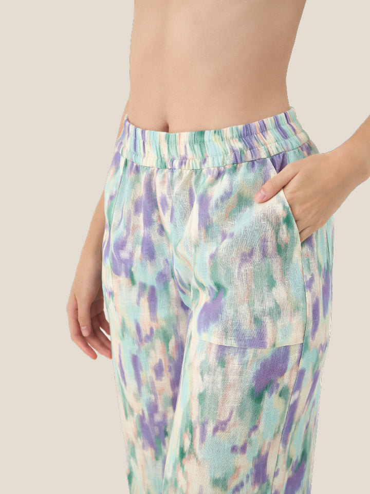Tabitha Pant | Flow Print