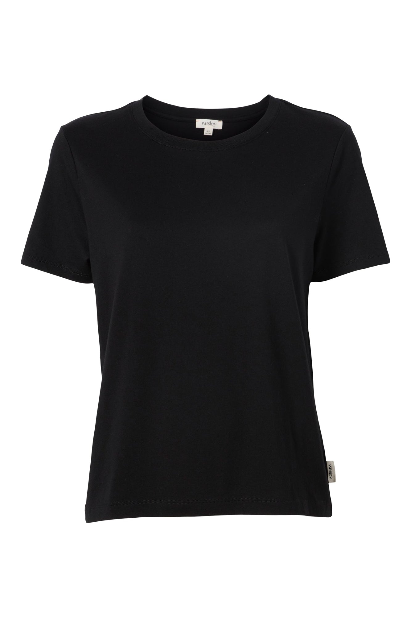 Wesley | Cooper Classic Cotton Modal Tee | Black