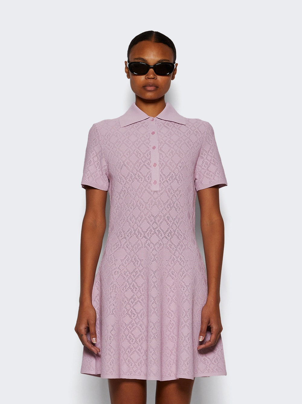 Women | Givenchy | Polo Collar Short Sleeves Dress Parma
