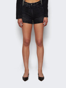 Givenchy | Denim Shorts With Chain | Black