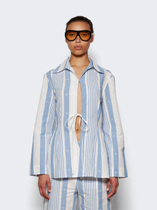 Givenchy | Shirt With 4g Stripes | Blue