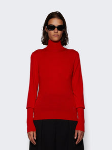 Women | Givenchy | Draped Open Back Sweater Vermilion
