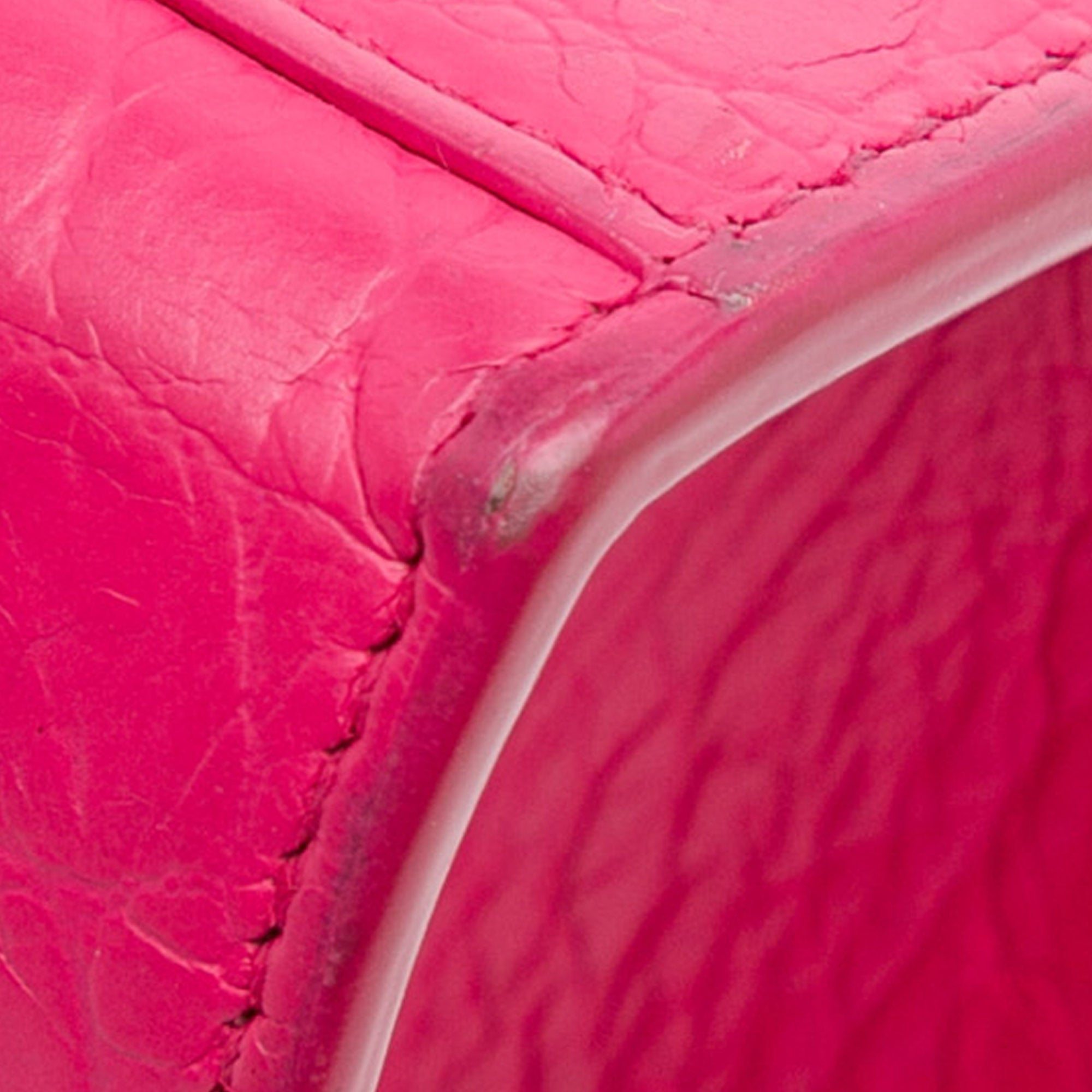 Saint Laurent | Pre-Owned Medium Embossed Kate Tassel Crossbody | Pink