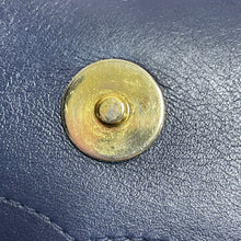 Chanel | Pre-Owned Small Bicolor Caviar CC Filigree Flap | Blue/Navy