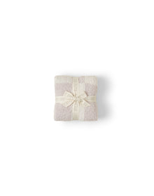 Baby | Cozychic Checkered Stroller Blanket 30" X 40" | Chai-Cream