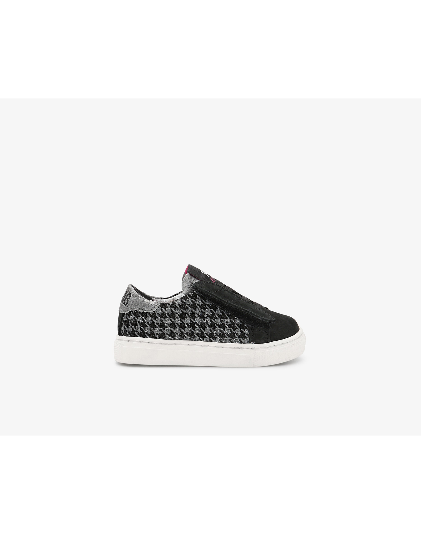 Baby | John Houndstooth | Black x Silver