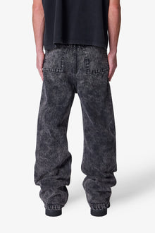 Baggy Moto Denim | Vintage Black