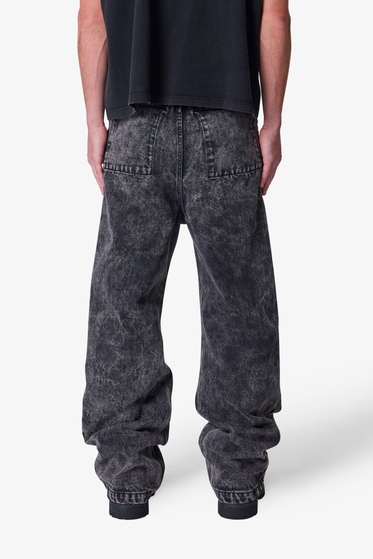 Baggy Moto Denim | Vintage Black