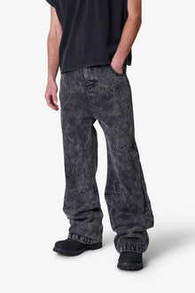 Baggy Moto Denim | Vintage Black