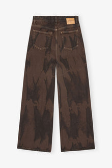 Baggy Wide Jeans in Overdyed Denim | Chicory Coffee