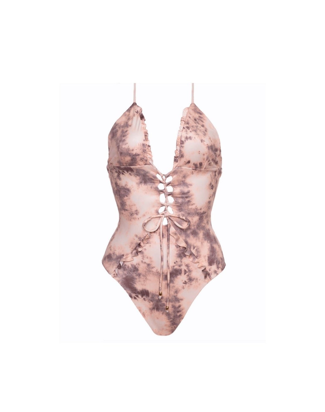 Bailey Tie Dye One Piece | Blush