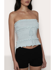 Balena Tube Top | Powder Blue