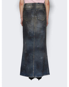 Balenciaga | Women | Maxi Skirt | Dirty Pale Blue
