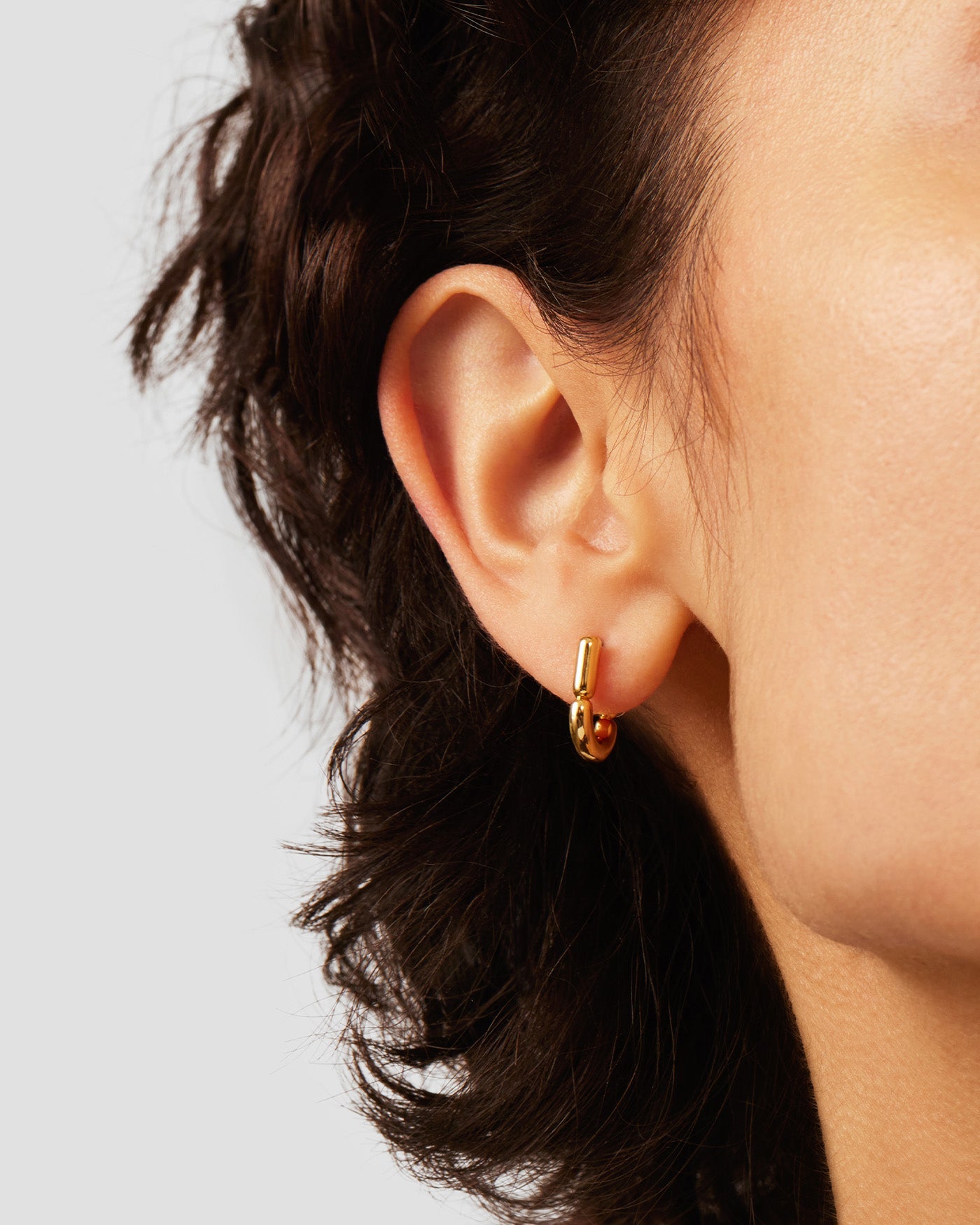 Balloon Link Detachable Earrings | 14K Gold Dipped Brass