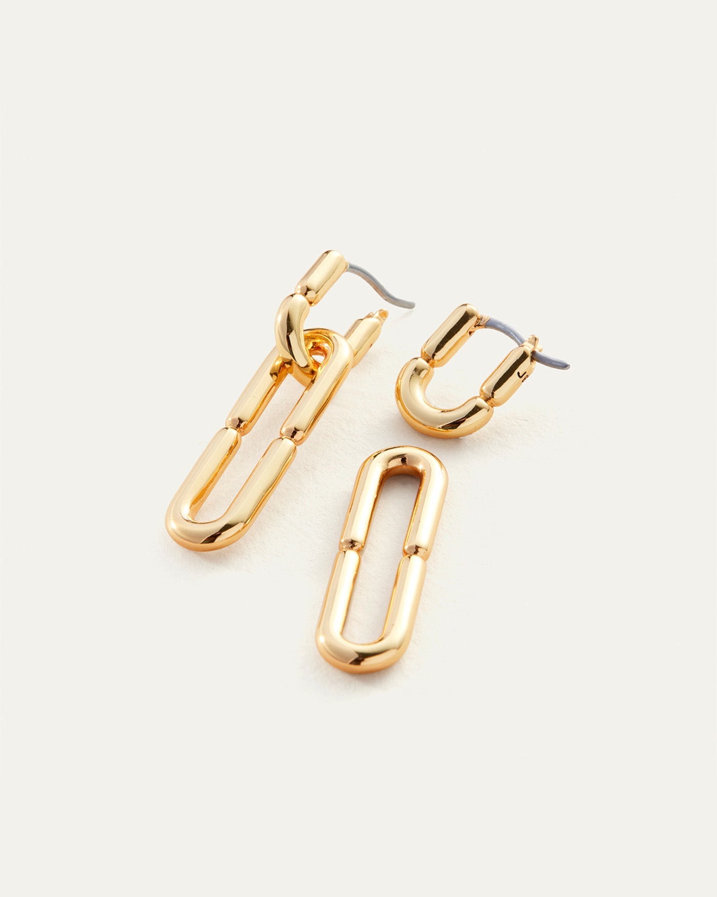 Balloon Link Detachable Earrings | 14K Gold Dipped Brass