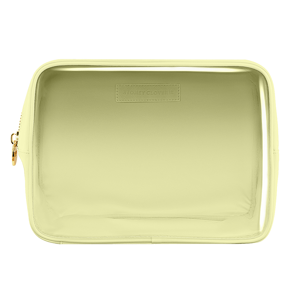 Clear Front Large Pouch | Banana