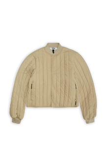 Banja Liner Bomber W Jacket | Sand