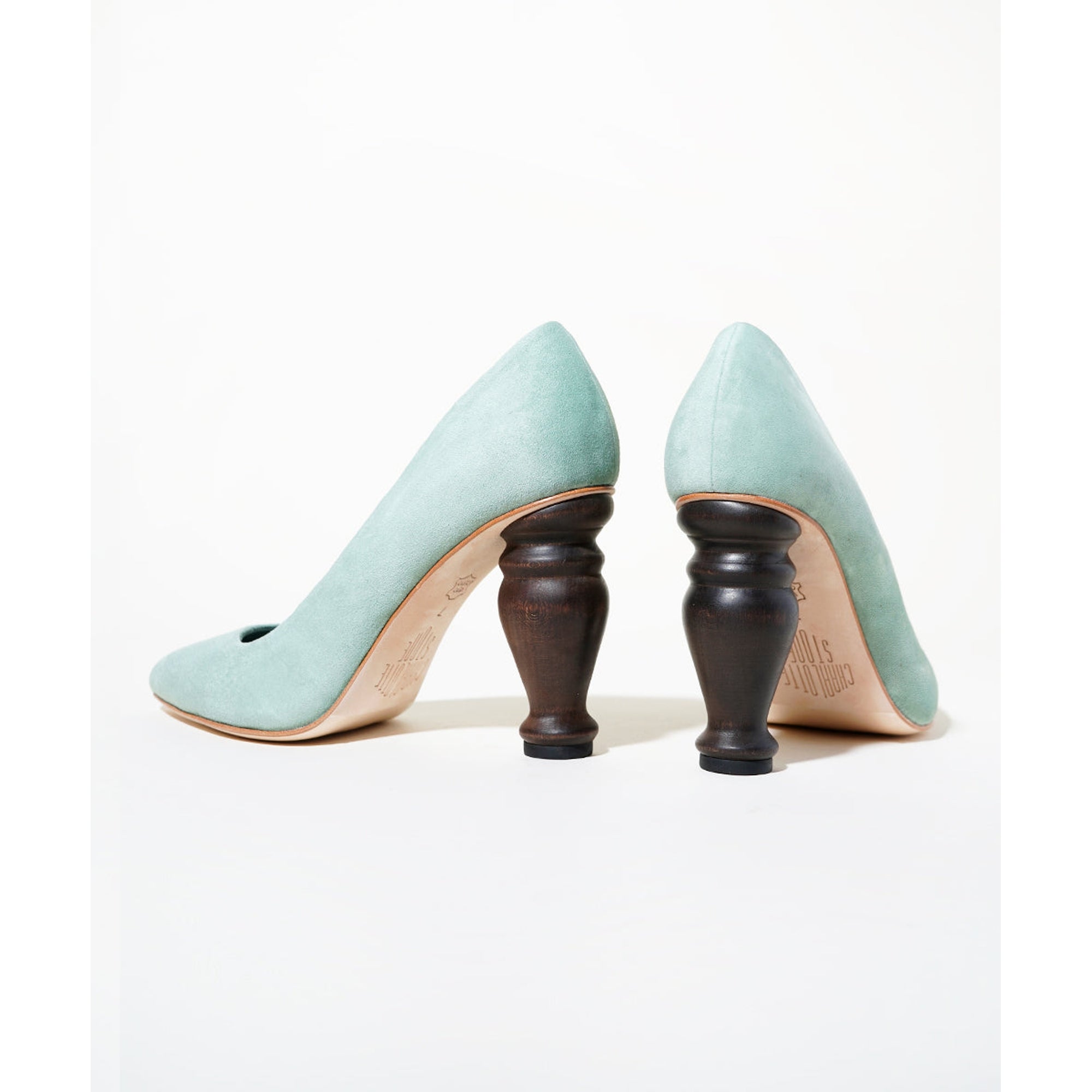 Baughn Furniture Heel Pump | Jade